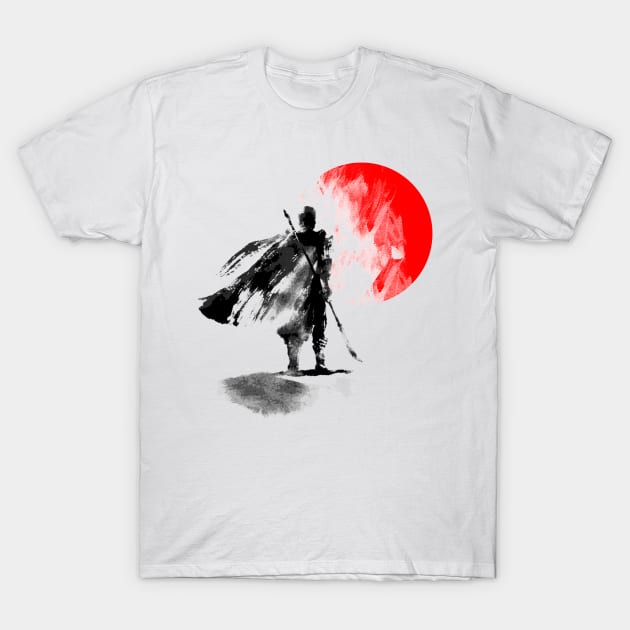 Japanese Warrior T-Shirt by vivalarevolucio